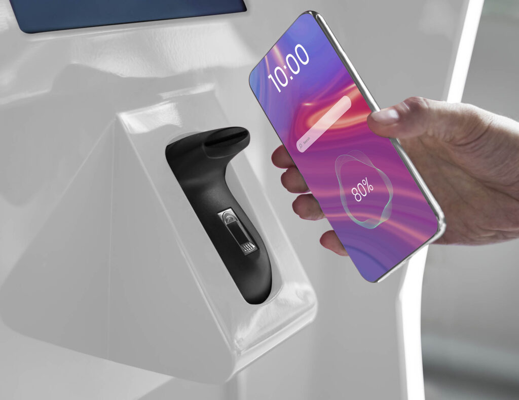 Contactless & cashless payment by smartphone